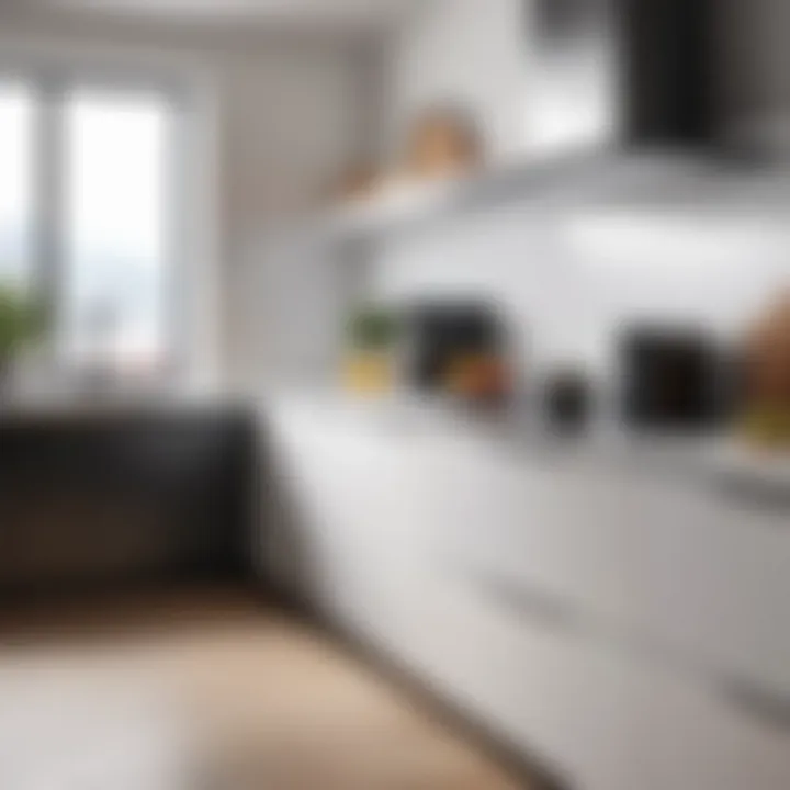 Connected smart appliances in a kitchen