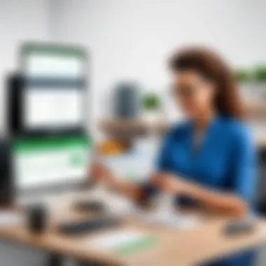 Improving Operational Efficiency in QuickBooks Online Payroll Infographic on improving operational efficiency with QuickBooks Online Payroll