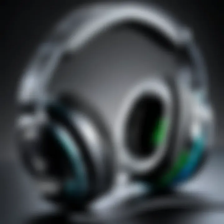 Close-up of sound quality features on Turtle Beach headset