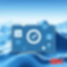 Visual representation of uBlock interface on Chrome