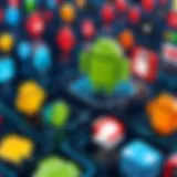 A visual representation of malware types targeting Android devices