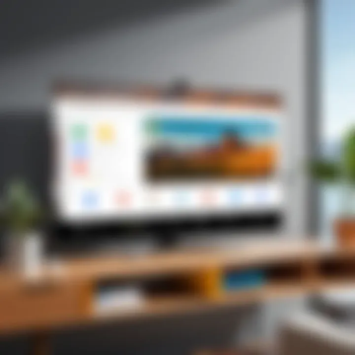 Utilizing Screen Mirroring with Google Cast Screen mirroring feature in action using Google Cast