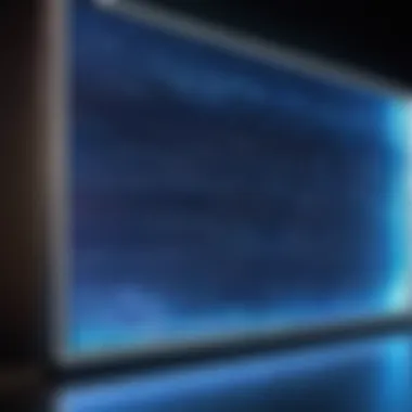 Futuristic LED Display Technology Futuristic LED display technology showcasing advanced features