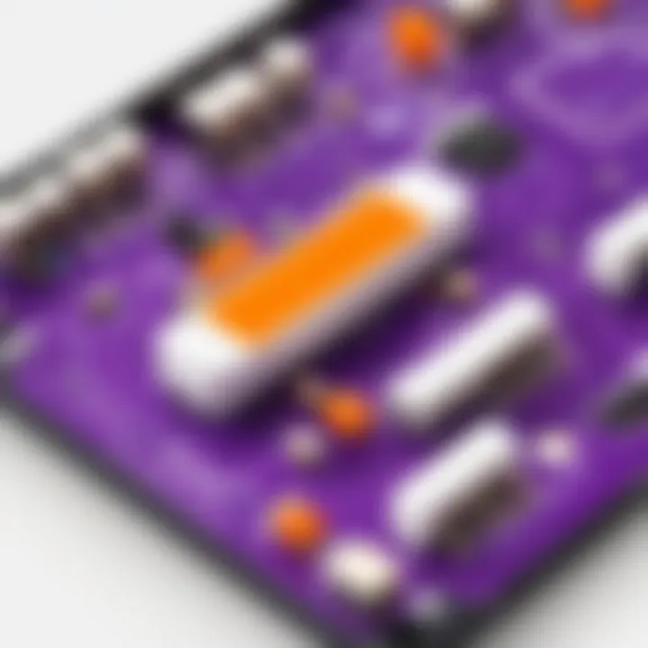 A schematic illustration demonstrating the functionality of LittleBits components in a circuit.