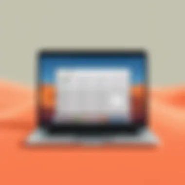 Screenshot showing how to manage storage on MacBook