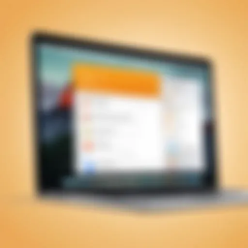 Illustration of Safari browser showcasing update notifications