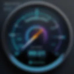 Visualization of Speedtest Fast interface