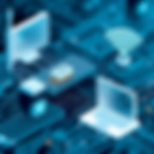 Graphical representation of SSID in networking