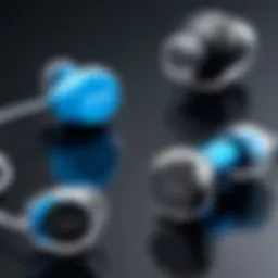 Illustration showcasing the evolution of Bluetooth IEMs with key milestones.