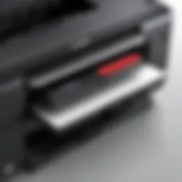 Canon printer showcasing advanced features