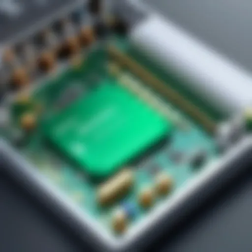 Diagram illustrating the internal components of a wireless repeater