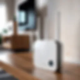 WiFi Extender in Home Setting