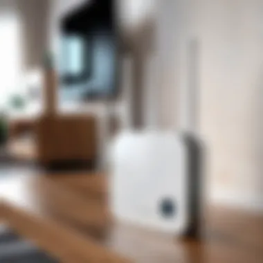 WiFi Extender in a Typical Home Environment WiFi Extender in Home Setting