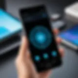 Mobile hotspot setup on a smartphone