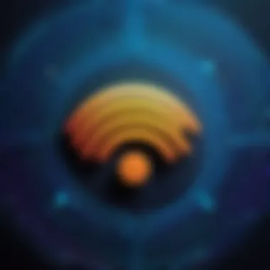 WiFi Signal Dynamics Visual representation of WiFi signal strength