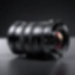A close-up of Z Mount lens on a camera body showcasing the mounting system
